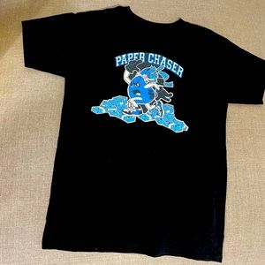Paper Chaser Black Designer Tees